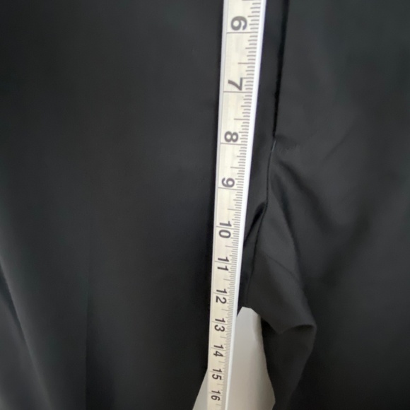 H&M Dress Pants Mens 36 Regular Fit Black Flat Front Straight Leg Trousers - Picture 8 of 14